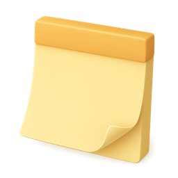 Sticky note emoji